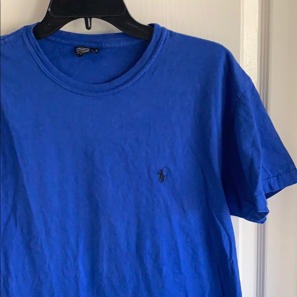 Polo Ralph Lauren Other - Polo Ralph Lauren Small Solid Blue Tee Like New